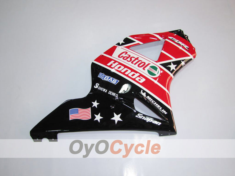 Injection Fairing kit for 02-03 CBR900RR 954 - Red, Black - Castrol #OYO87902838