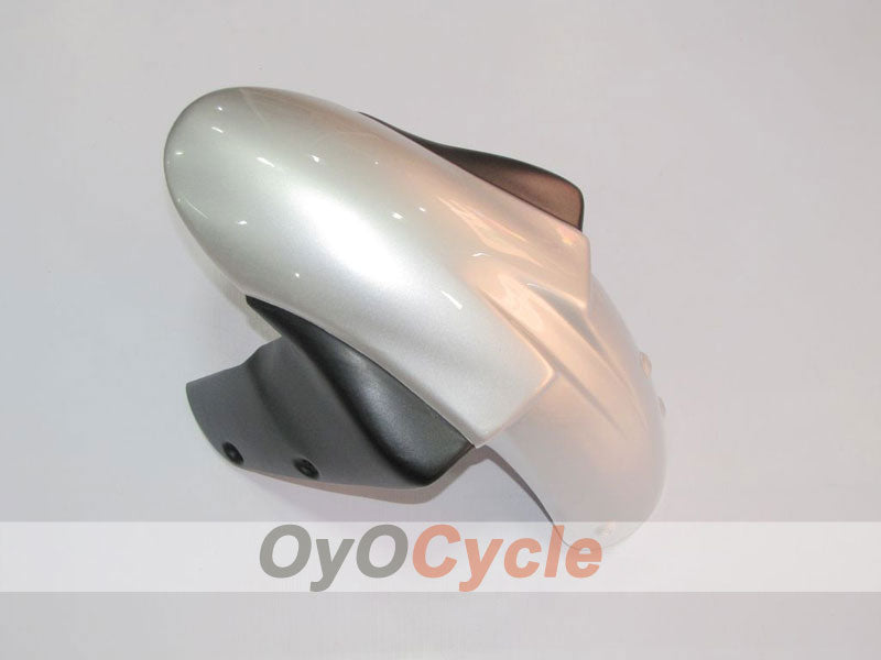 Injection Fairing kit for 07-08 NINJA ZX-6R - Red, Silver - Flame #OYO87901933