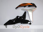 Injection Fairing kit for 07-08 CBR600RR - Orange, Black - Factory Style #OYO87900379