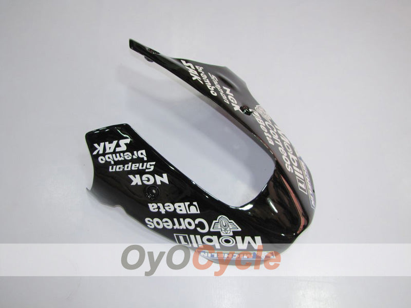 Fairing kit for 98-99 NINJA ZX-9R - White, Black - West #OYO87903022