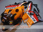 Fairing kit for 91-94 Honda CBR600 F2 - Orange, Black - Repsol #OYO87903106