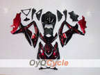 Injection Fairing kit for 08-10 GSX R750 - Red, Black - Flame #OYO87901432