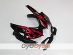 Injection Fairing kit for 08-10 GSX R750 - Red, Black - Flame #OYO87901432