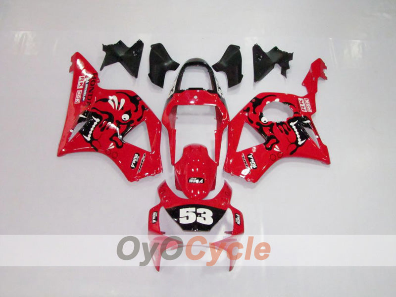 Injection Fairing kit for 02-03 CBR900RR 954 - Red, Black - Factory Style #OYO87902841 Main image