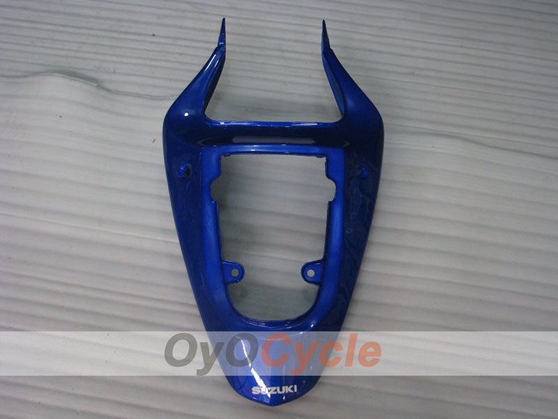 Injection Fairing kit for 01-03 GSX R600 - Yellow, Blue - Movistar #OYO87901060