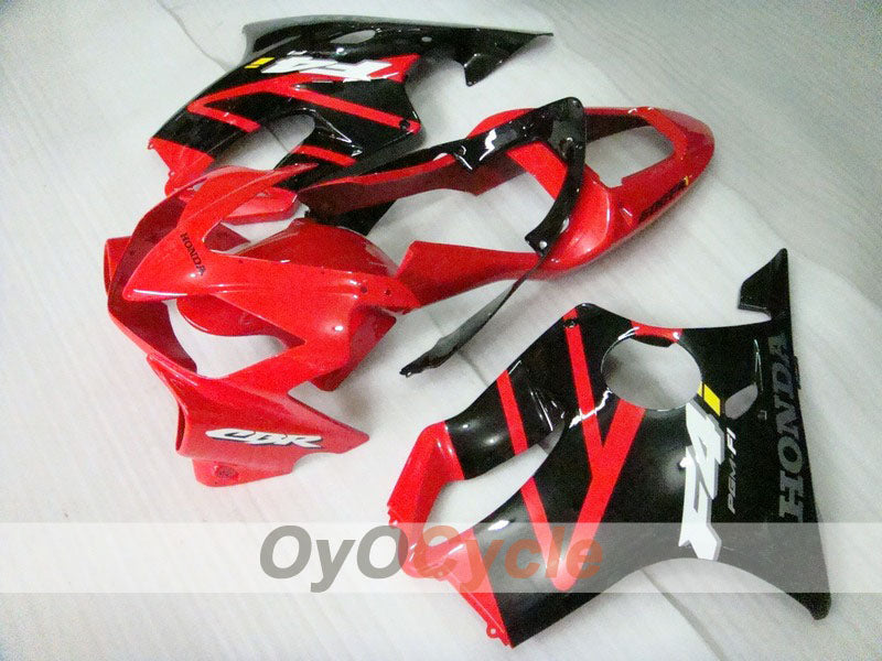 Injection Fairing kit for 01-03 CBR600F4i - Red, Black - Factory Style #OYO87900179 Main image