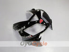 Injection Fairing kit for 02-05 NINJA ZX-12R - White, Black - West #OYO87903116
