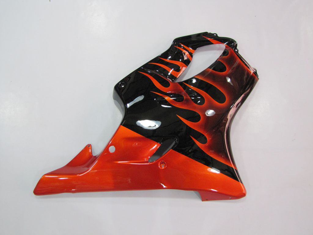 Injection Fairing kit for 99-00 CBR600F4 - Orange, Black - Flame #OYO87902857 Secondary image