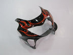 Injection Fairing kit for 99-00 CBR600F4 - Orange, Black - Flame #OYO87902857