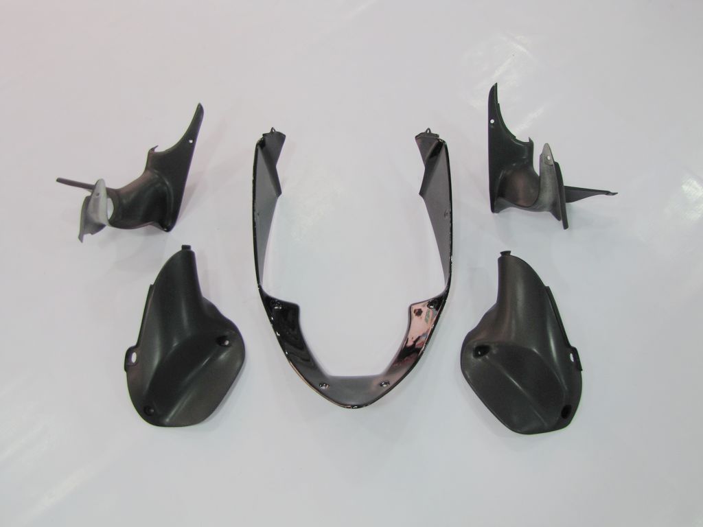 Injection Fairing kit for 99-00 CBR600F4 - Orange, Black - Flame #OYO87902857