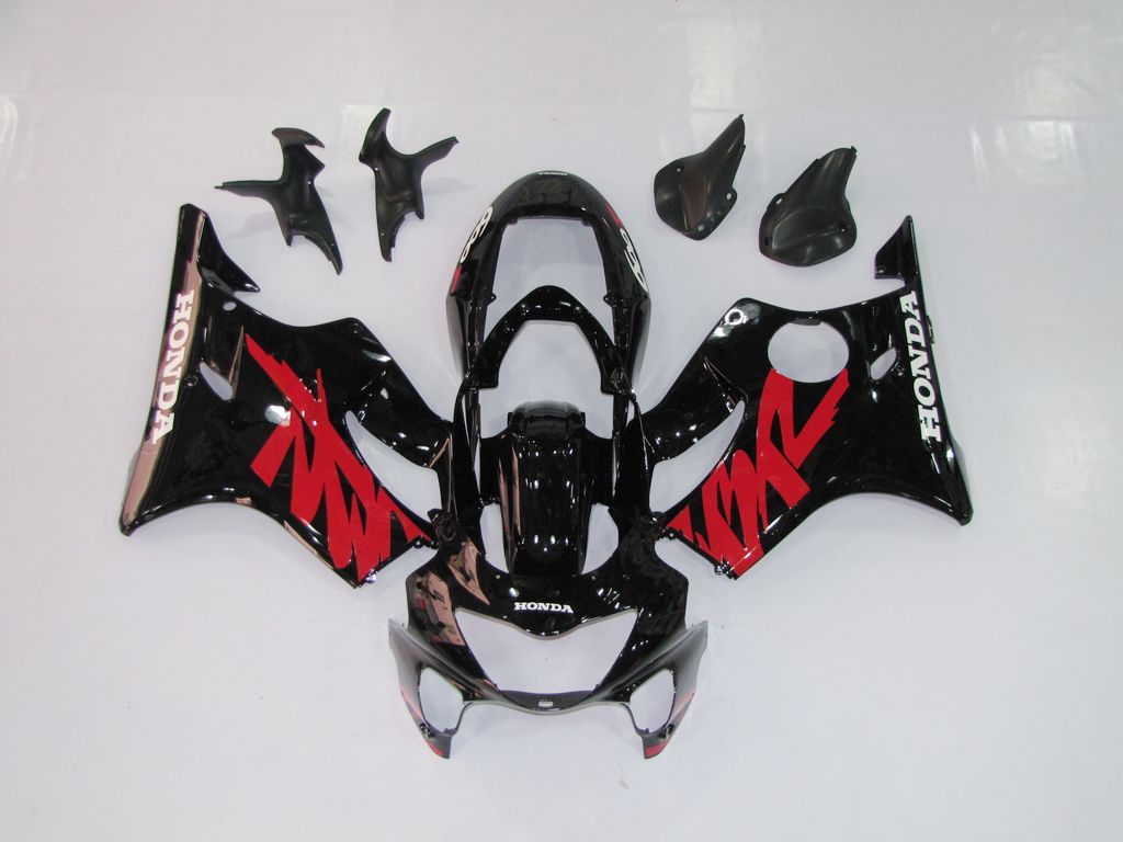 Injection Fairing kit for 99-00 CBR600F4 - Black - Factory Style #OYO87902858 Main image