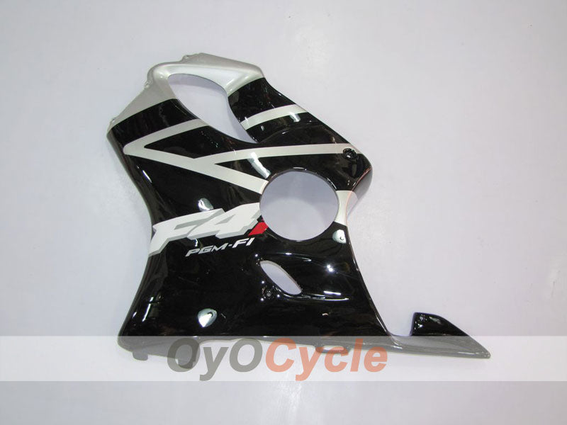 Injection Fairing kit for 01-03 CBR600F4i - Black, Silver - Factory Style #OYO87900146