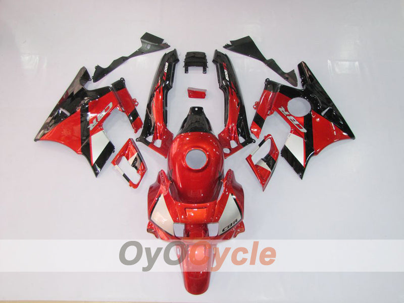 Fairing kit for 91-94 Honda CBR600 F2 - Red, Black - Factory Style #OYO87903054 Main image