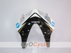 Injection Fairing kit for 03-04 CBR600RR - White, Black - Konica Minolta #OYO87902526
