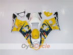 Injection Fairing kit for 03-04 GSX R1000 - Yellow, Black - Corona #OYO87901813