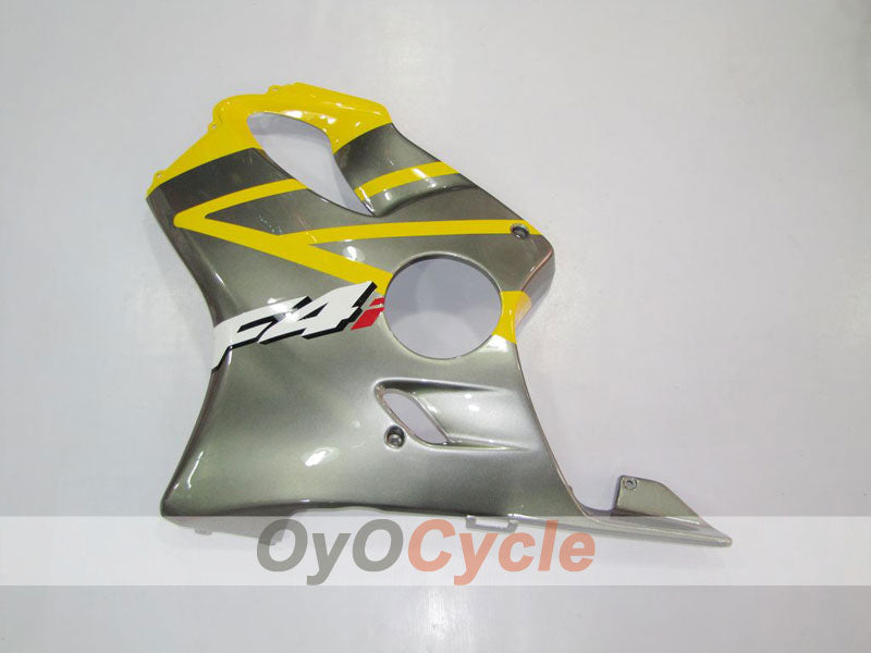 Injection Fairing kit for 04-07 CBR600F4i - Yellow, Silver - Factory Style #OYO87900198