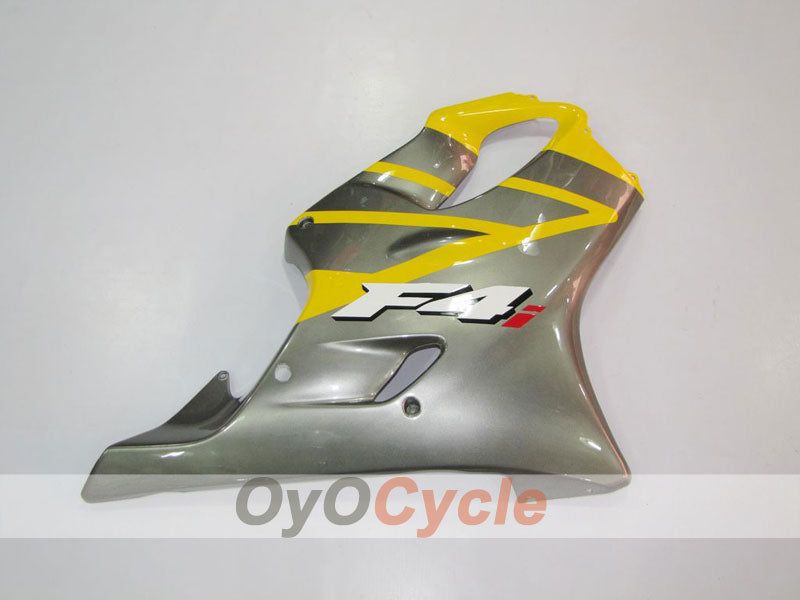 Injection Fairing kit for 04-07 CBR600F4i - Yellow, Silver - Factory Style #OYO87900198