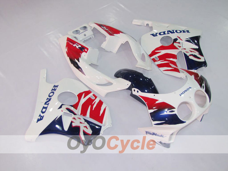 Injection Fairing kit for 90-94 CBR250RR - Red, White - Fireblade #OYO87902913 Main image