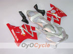 Injection Fairing kit for 01-03 CBR600F4i - Red, Silver - Factory Style #OYO87900148