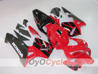 Injection Fairing kit for 03-04 CBR600RR - Red, Black - Factory Style #OYO87902552