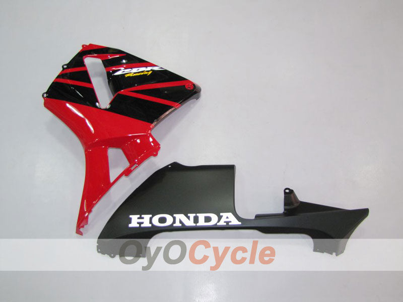 Injection Fairing kit for 03-04 CBR600RR - Red, Black - Factory Style #OYO87902552