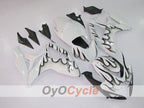 Injection Fairing kit for 06-07 GSX R600 - White, Black - Flame #OYO87901495