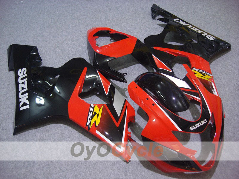 Injection Fairing kit for 05-06 GSX R1000 - Red, Black - Factory Style #OYO87902007 Main image