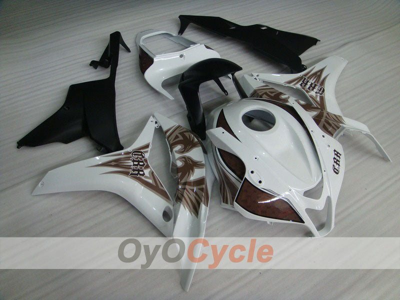 Injection Fairing kit for 07-08 CBR600RR - White, Black - Factory Style #OYO87900394 Main image
