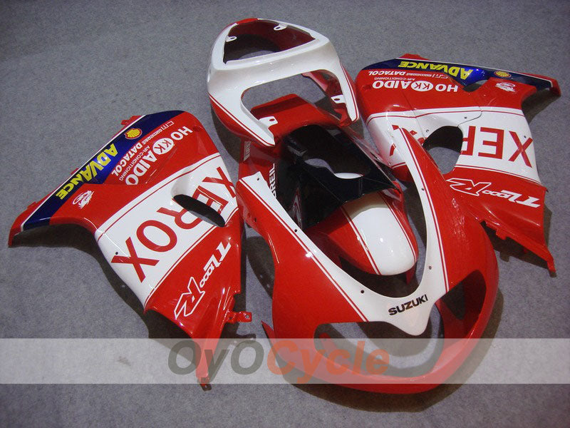 Injection Fairing kit for 98-03 TL1000R - Red, White - Xerox #OYO87903291