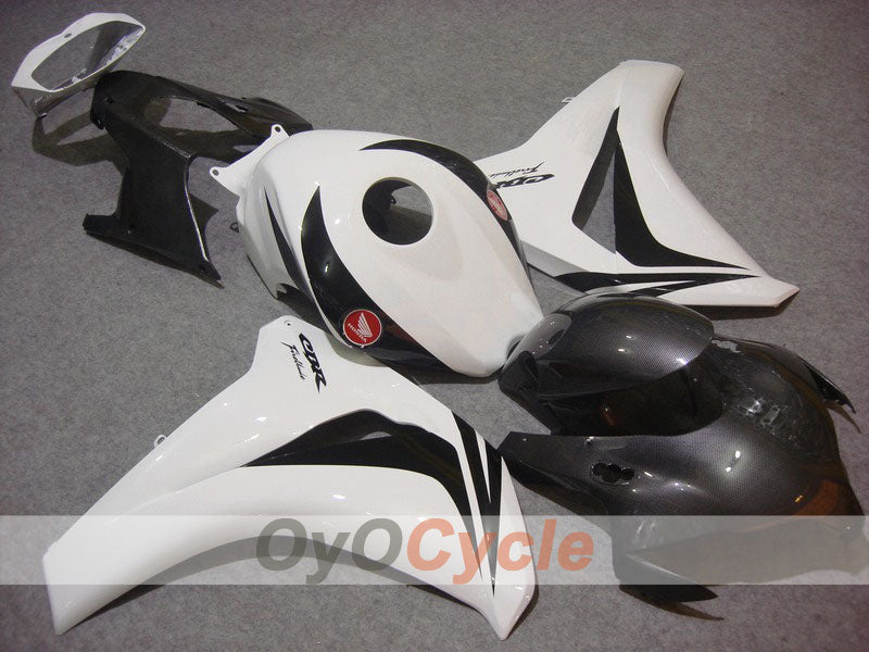 Injection Fairing kit for 08-11 CBR1000RR - White, Black - Fireblade #OYO87900672 Main image