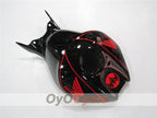 Injection Fairing kit for 06-07 CBR1000RR - Red, Black - BACARDI #OYO87900550