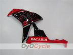 Injection Fairing kit for 06-07 CBR1000RR - Red, Black - BACARDI #OYO87900550