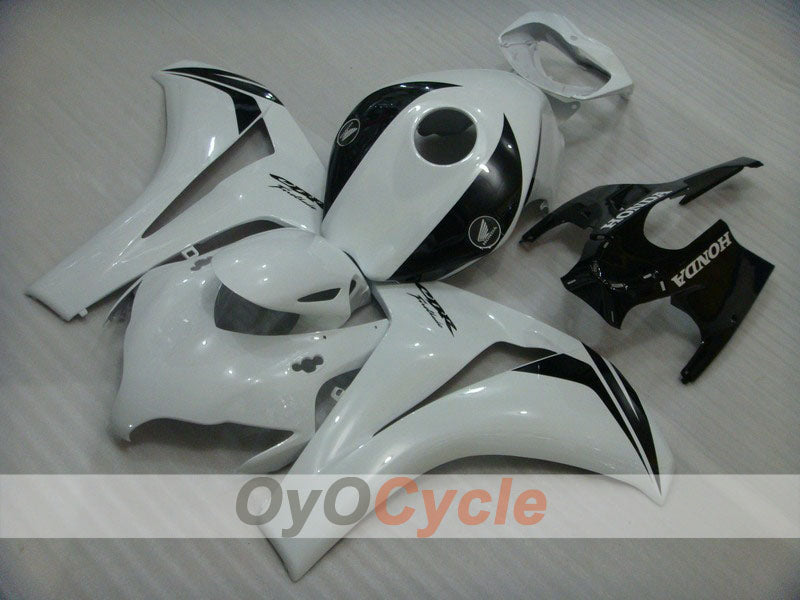 Injection Fairing kit for 08-11 CBR1000RR - White, Black - Fireblade #OYO87900674