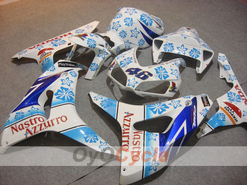 Injection Fairing kit for 06-07 CBR1000RR - Blue, White - Nastro Azzurro #OYO87900622