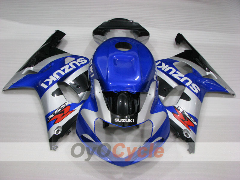 Injection Fairing kit for 00-03 GSX R750 - Blue, Black - Factory Style #OYO87905132 Secondary image