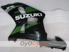 Injection Fairing kit for 00-03 GSX R750 - Green, Black - Factory Style #OYO87905162