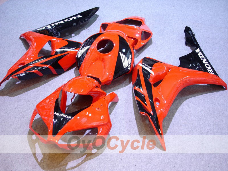 Injection Fairing kit for 06-07 CBR1000RR - Orange, Black - Fireblade #OYO87900559 Main image
