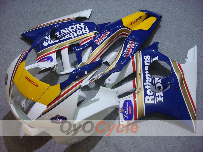 Injection Fairing kit for 95-96 CBR600F3 - Blue, White - Rothmans #OYO87902760 Main image