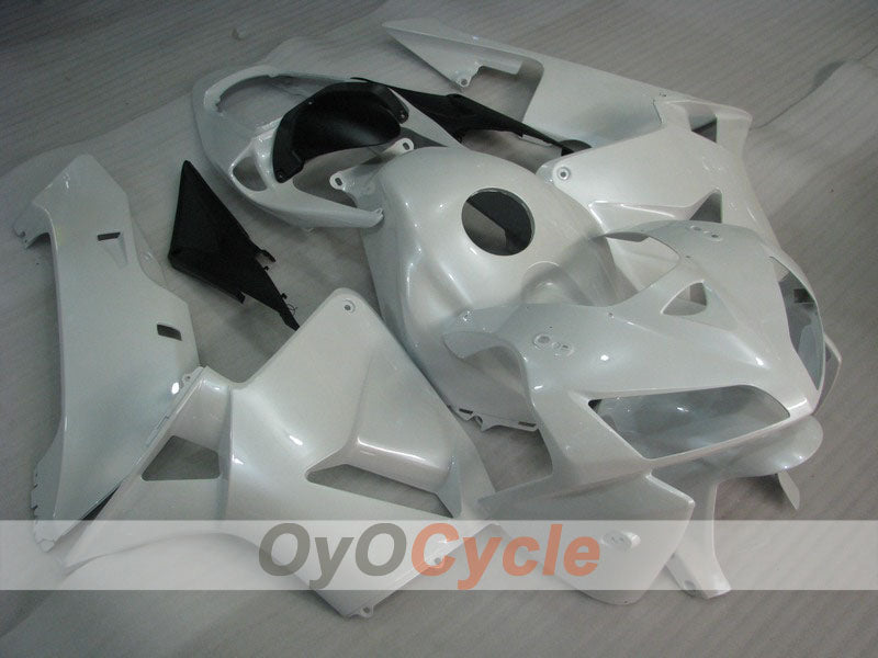 Injection Fairing kit for 05-06 CBR600RR - White - Factory Style #OYO87900238 Main image