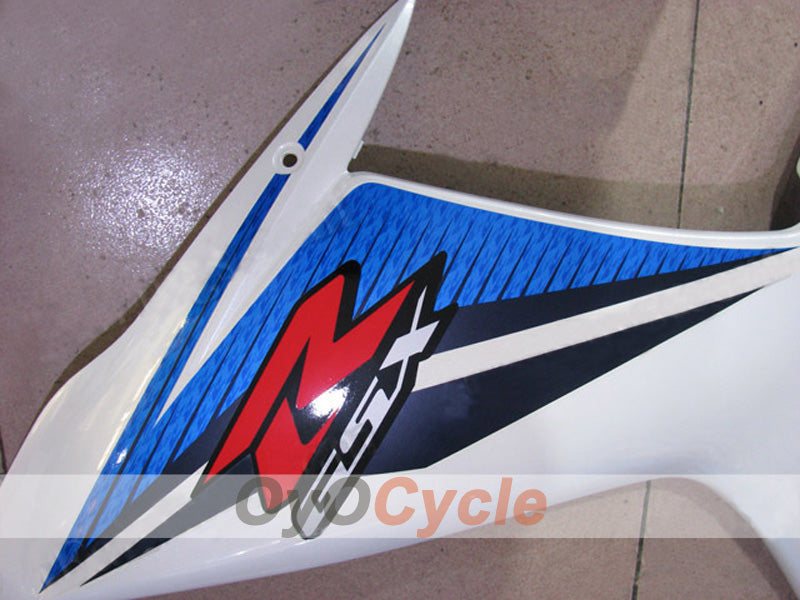 Injection Fairing kit for 11-26 GSX R600 - Blue, White, Matte - Factory Style #OYO87903216