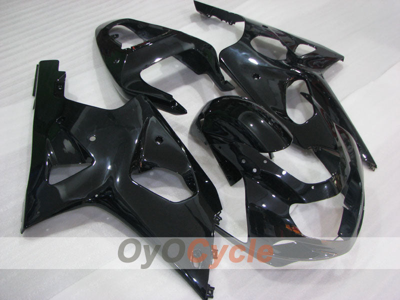 Injection Fairing kit for 01-03 GSX R600 - Black - Factory Style #OYO87901039 Main image