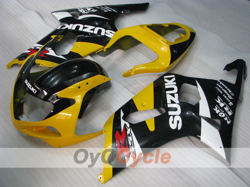Injection Fairing kit for 00-02 GSX R1000 - Yellow, Black - Factory Style #OYO87901790 Secondary image