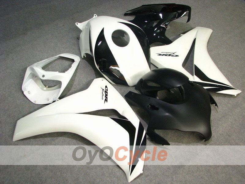 Injection Fairing kit for 08-11 CBR1000RR - White, Black, Matte - Fireblade #OYO87900682 Main image