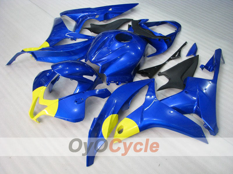 Injection Fairing kit for 07-08 CBR600RR - Yellow, Blue - Factory Style #OYO87900412 Main image