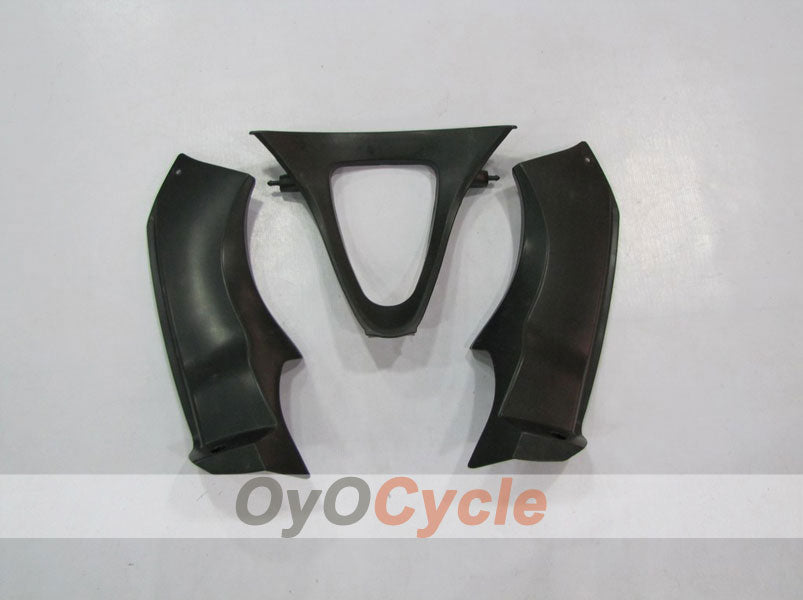Injection Fairing kit for 03-04 NINJA ZX-6R - Green, Black - Flame #OYO87901795