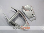Injection Fairing kit for 03-04 NINJA ZX-6R - Blue, Silver - Flame #OYO87901797