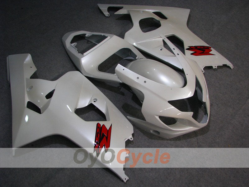 Injection Fairing kit for 04-05 GSXR600 - Pearl White - Factory Style #OYO87901399