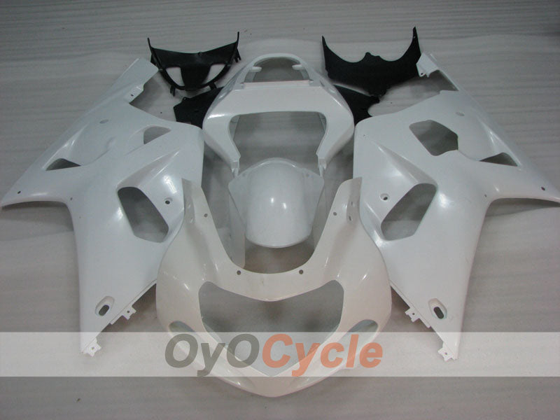 Injection Fairing kit for 00-03 GSX R750 - White - Factory Style #OYO87905171