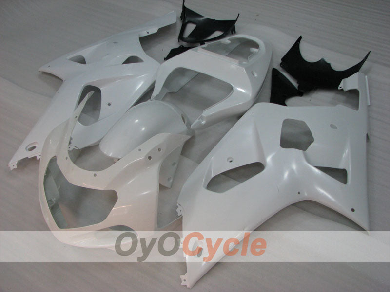 Injection Fairing kit for 00-03 GSX R750 - White - Factory Style #OYO87905171