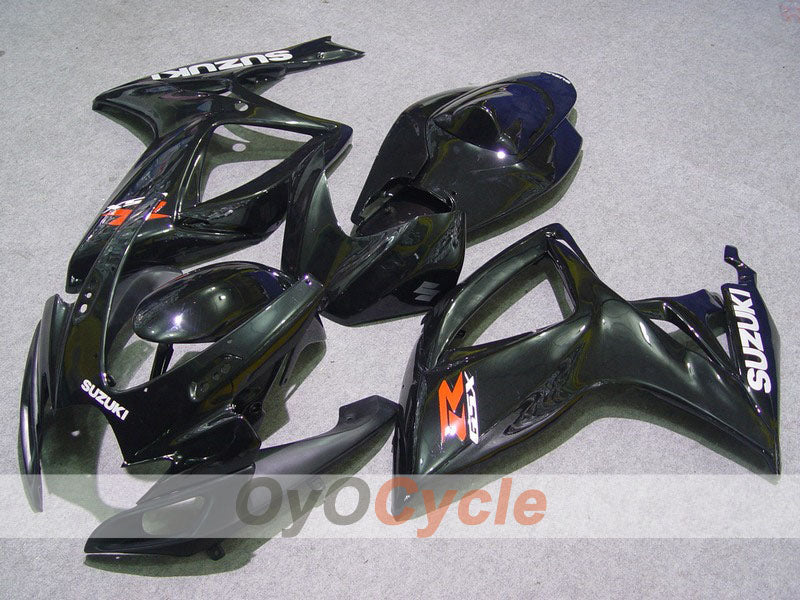 Injection Fairing kit for 06-07 GSX R600 - Black - Factory Style #OYO87901579 Main image